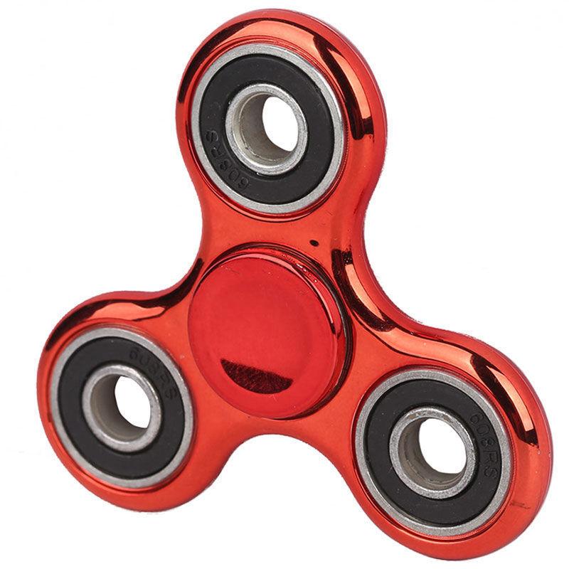 Jucării de Mână Spinner de Stres Eliberare Stres Metal Fidget Spinner Pentru Adulți Copii Jucării Amuzante Tri-Spinner