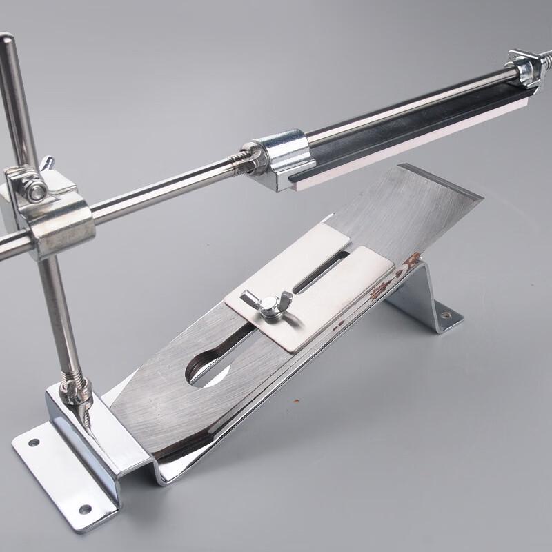 ZISIZ Fixed Angle Knife Sharpener with 4 Diamond Stones
