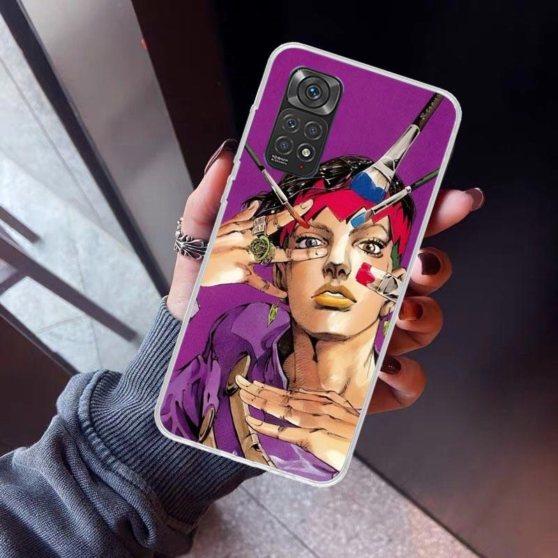 JoJo Adventure Rohan Kishibe Phone Case For Xiaomi Poco X5 X6 X7 Pro F7 Ultra M7 Redmi 15C 15 13C 13 12C 12 10 10C 10A 9 9C 9T 9
