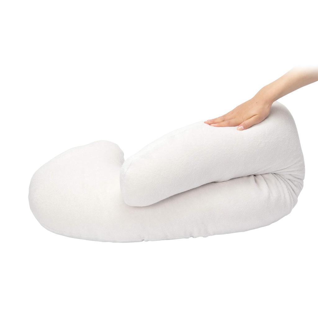 Nishikawa Body Pillow 32X130cm Easy To Fit Your Body Shape That Is Easy To Hug Laxia Made In Japan White EG90100049M [Nishikawa]