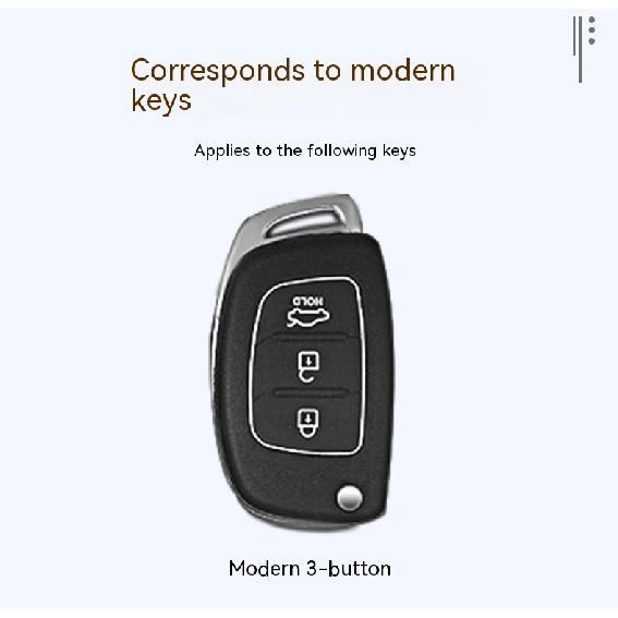 Suitable for Beijing Modern Key Caseix25 ix35Mingtu Langdong Yuena Tucson Car Key Case Folding