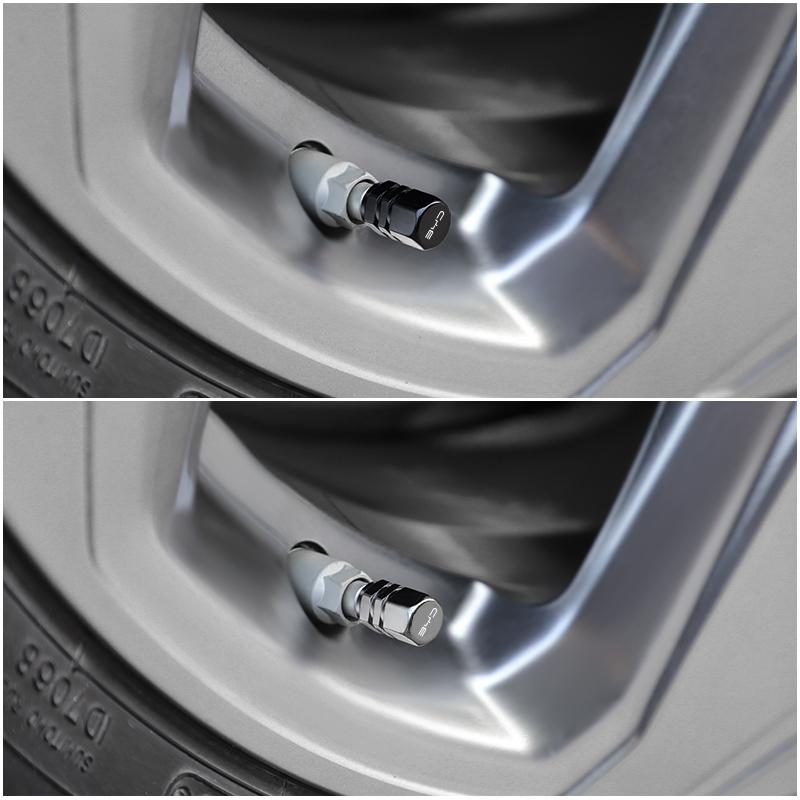 4Pcs Car Wheel Tire Valves Caps Waterproof Dustproof Cover For BYD Atto 3 Yuan Plus Han Tang EV F3 E6 Dmi Song F0 Qin Pro G3 I3