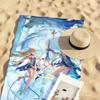Fleurdelys Cartethyia Wuthering Waves Towel Sports Quick Dry Travel Camping Gear Sandproof Soft Light Large Beach Towel