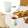 Disposable Coffee Cups, Beverage Drinking Water Juice Cups for Cafe, Picnic, Hotel, Shop