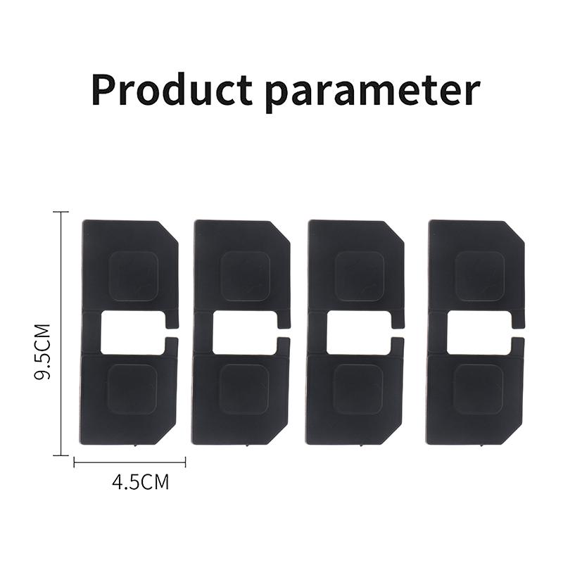 Versatile Waterproof Car Door Silicone Protector: Noise Reducing; Shock Absorption; Self-Adhesive Shockproof Cushion