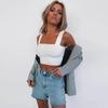 Summer 2024 Women's Sexy Belly-Baring T-shirt - European & American Fashion