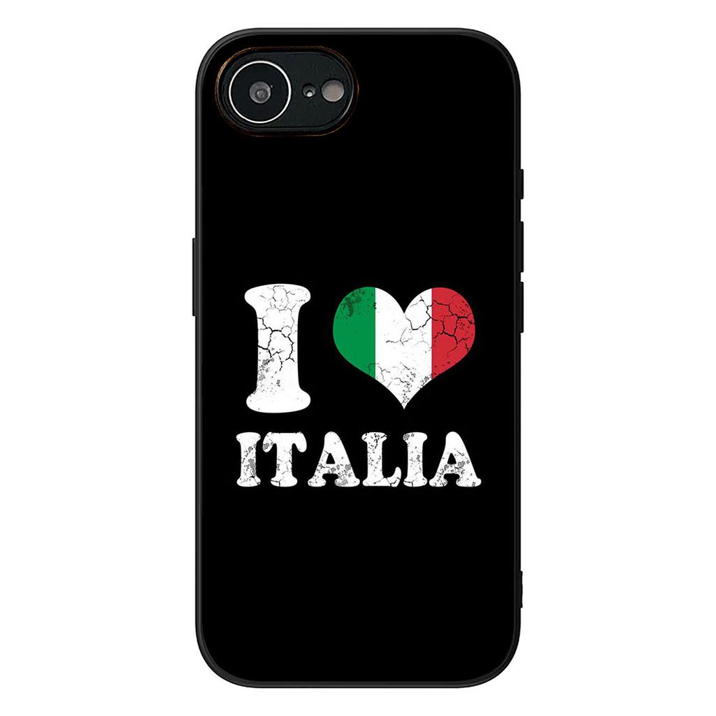 Coque de téléphone Drapeau Italie Italia pour Apple iPhone 16 17 Air 14 15 Pro Max Plus 16+ 16E 14+ ProMax Étui de Protection