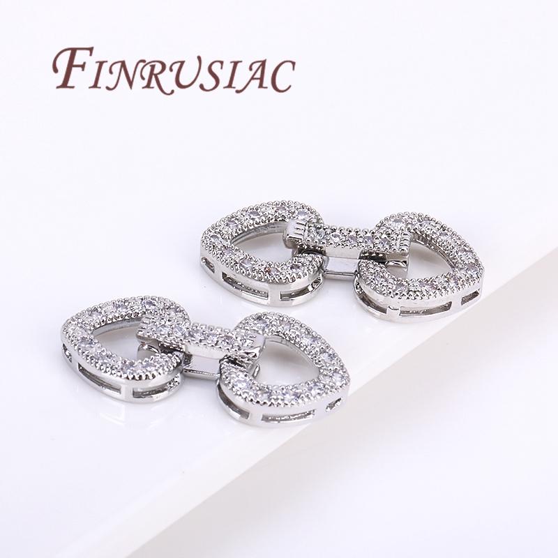 18K Gold Plated Clasp For Jewelry,Connectors For Bracelets,Fasteners Clasps,DIY Jewelry Accessories,Necklace Findings