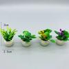 Möbel Topfpflanzen Miniatur Künstlich Winziges Bonsai-Modell Mini-Blumentopf Falsch Im Topf Möbel Wohnaccessoires