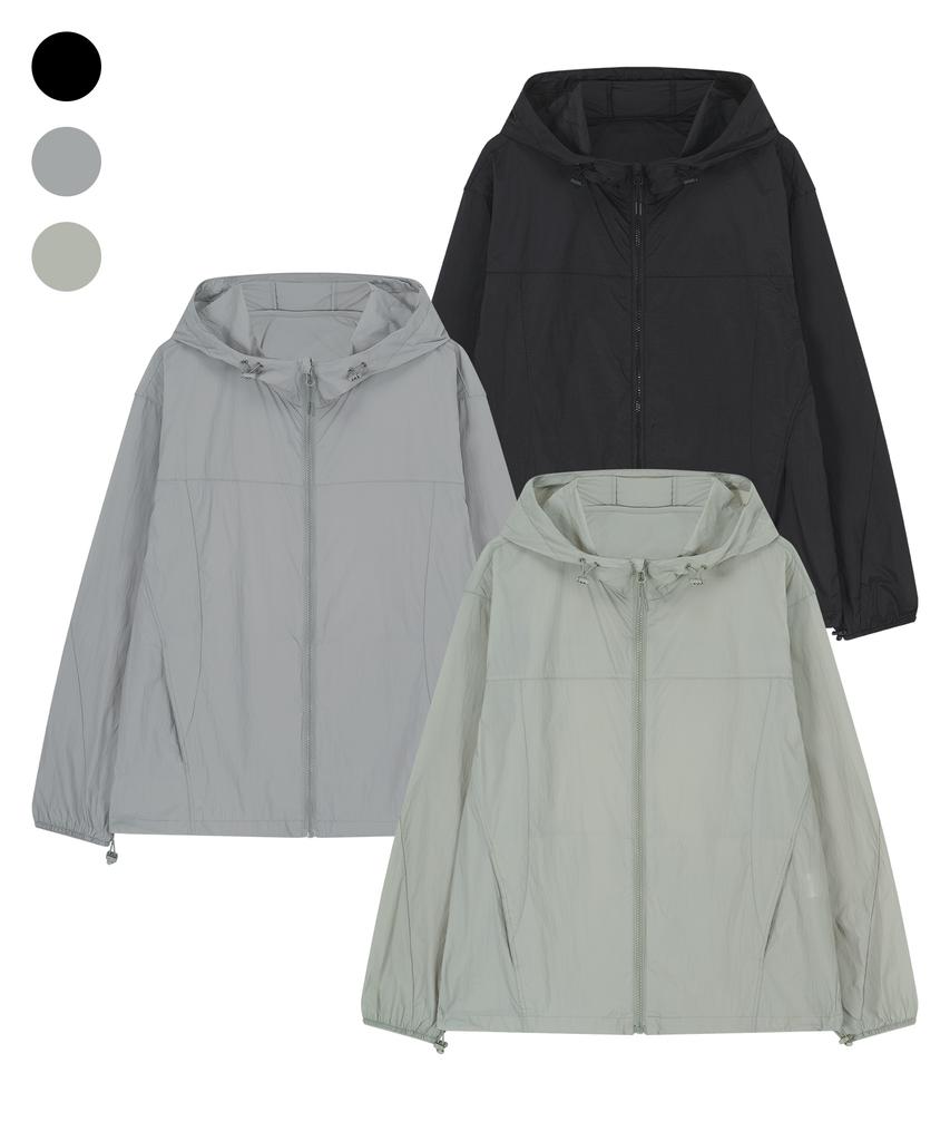 Große Union Kapuzen-Reißverschluss-Windjacke (3 Farben)