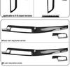 5 Series Carbon Fiber Interior Trim: 525li/530le Console Shifter & Door Panel Decorative Sticker (G38/F18)