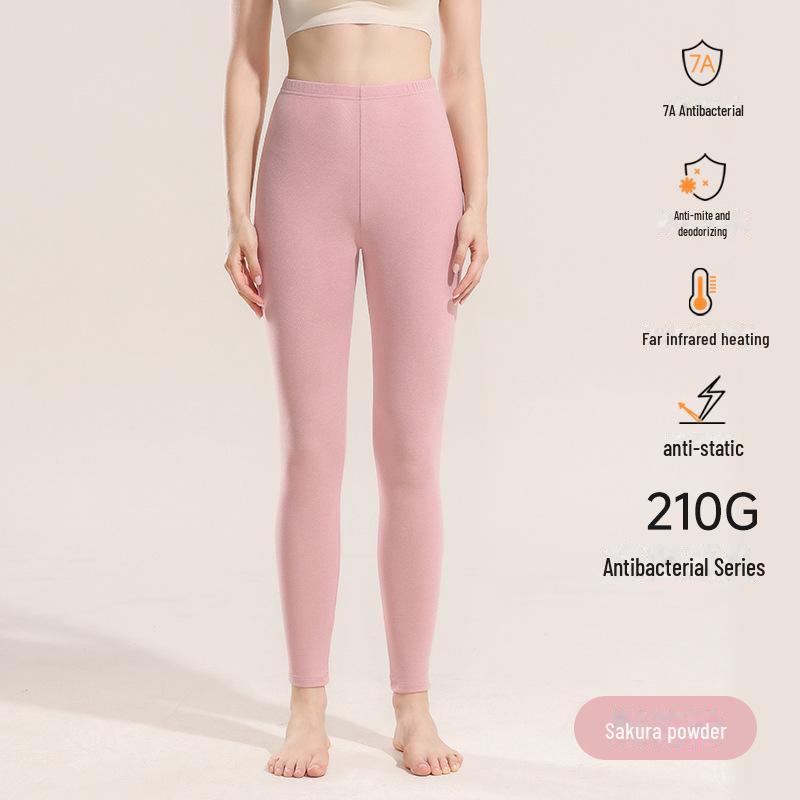 

7A Антибактериальные тонкие брюки с инфракрасным обогревом - унисекс, теплые брюки с высокой талией, для весны и осени L