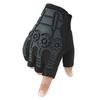 1 Paar Trainingshandschuhe Rutschfest Verstellbar Verdickt Unisex Halbfinger Taktische Handschuhe für Radfahren
