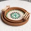Imitation Rattan Woven Serving Tray Basket