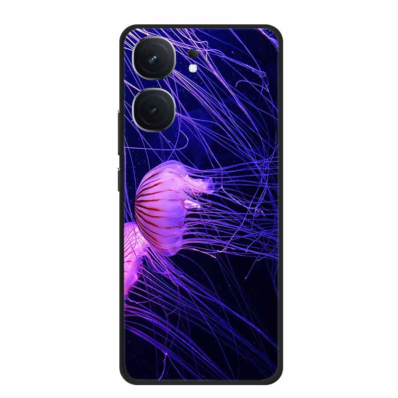 

For Vivo iQOO Neo 9s Pro Plus Case Neo9s Coque Black Silicone Soft Back Cover For Vivo iQOO Neo 9 s Pro Plus Phone Case 6.78 iQOO Neo 9