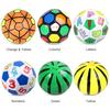 Size 2 Kids Soccer Ball Inflatable Soccer Training Ball Gift for Children Students