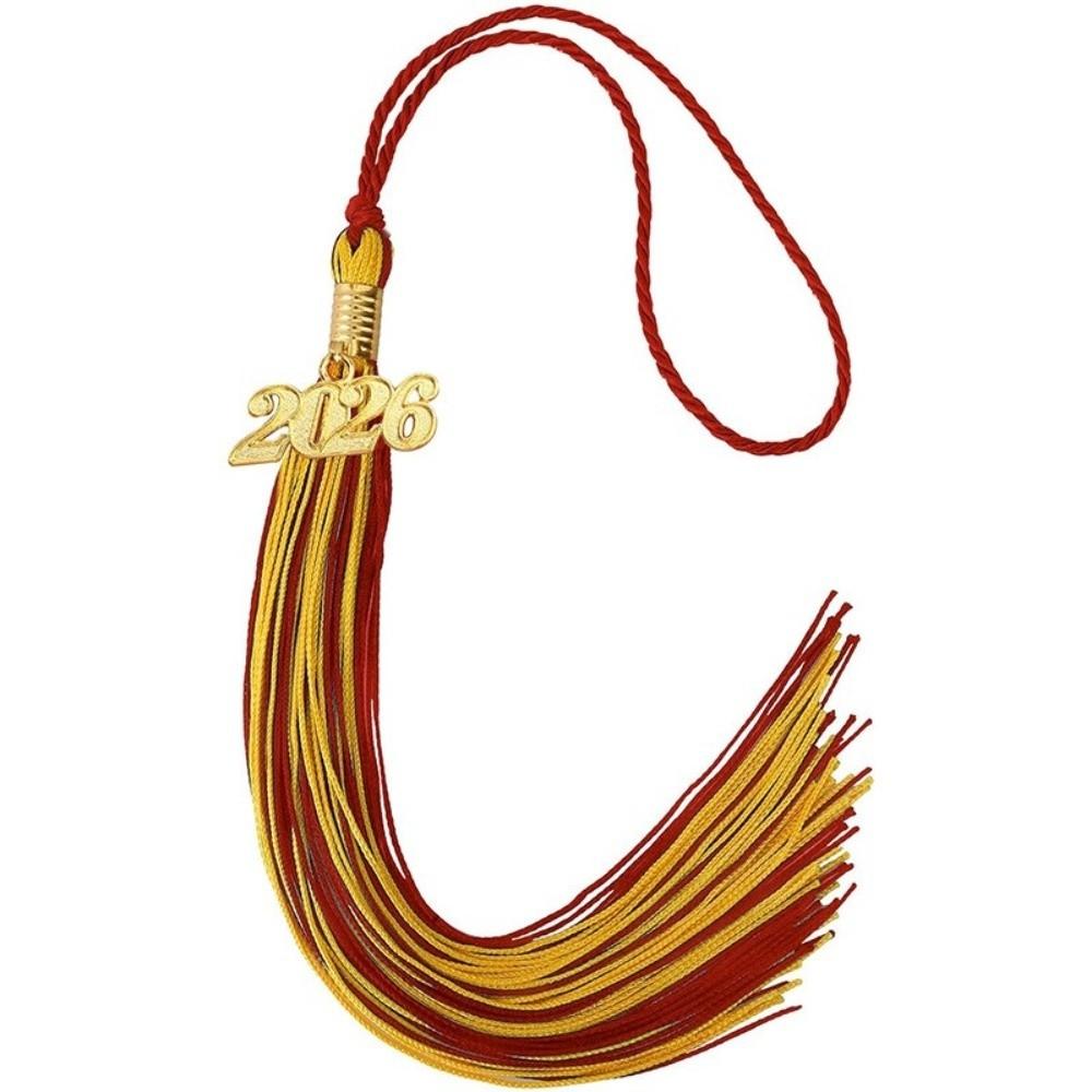 Knit Fiber 2026 Pendant Golden Pendant Graduation Cap Decoration  Party Accessories
