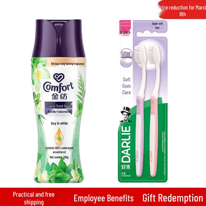 Darlie Toothbrush & Lenor Scent Booster Bundle