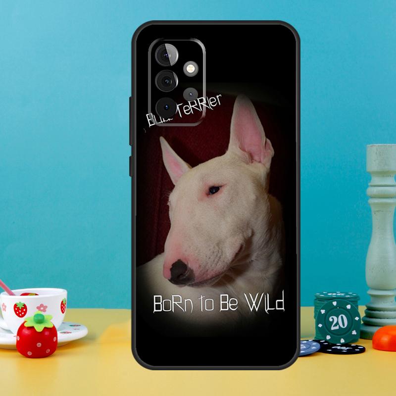 English Bull Terrier Dog Case For Samsung Galaxy A05 A36 A56 A26 A16 A53 A33 A13 A12 A32 A52 A55 A35 A15 A54 A34 A14