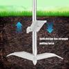 Double-layer Ground Anchor Hard Steel Sturdy Hook Tent Anchor Gardening Greenhouse Fixers Orchard Tree Wire Rope Fixator