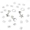 25pcs Dread Locks Dreadlocks Beads Hair Braiding Hair Braid Tubes Hollow Out Hair Ring  Decor