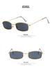 Korean Fashion Retro Square Sunglasses 182 – Versatile Ocean Lens Street Style