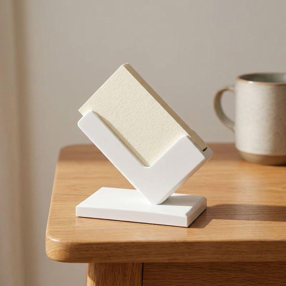 3D Printing Card Display Stand Plastic Business Card Holder Name Card Organizer Office Decor