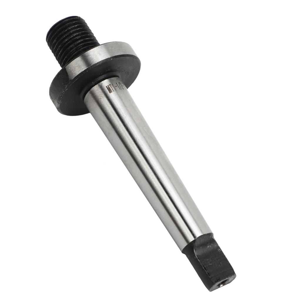 Bohrfutterdorn MT1 Schaft auf 12in 15,5mm Gewinde Morsekonus Adapter zum Gewindeschneiden Bohren Fräsen