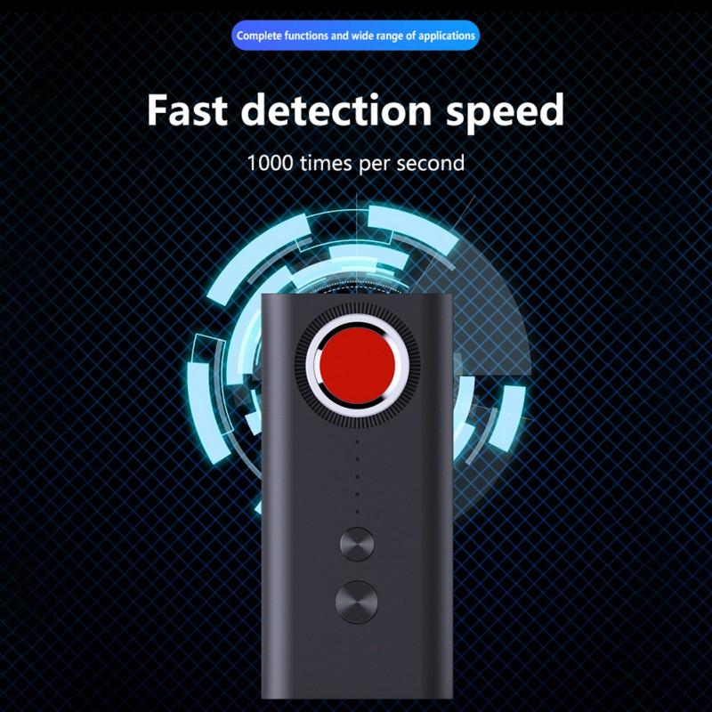 T1 Spy Gadgets Hidden Camera Detector RF GSM Signal Wireless Lens Laser Detection Wiretapping GPS Tracker Sound Mini Bug Finder