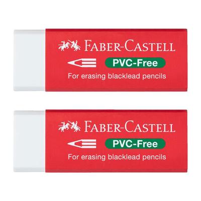 Faber-Castell Gumka bez PVC 2 szt. (Biały)