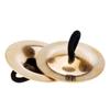 2Pcs Finger Cymbals Pure Copper Wear Resistant Easy Grip Finger   for Dance Party Holiday