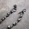 Men's Motorcyle KeyChain Jean Biker Wallet Belts Chain Skull Charm Gothic Rock Skull Pants Trousers Waist Key Men's  BL48
