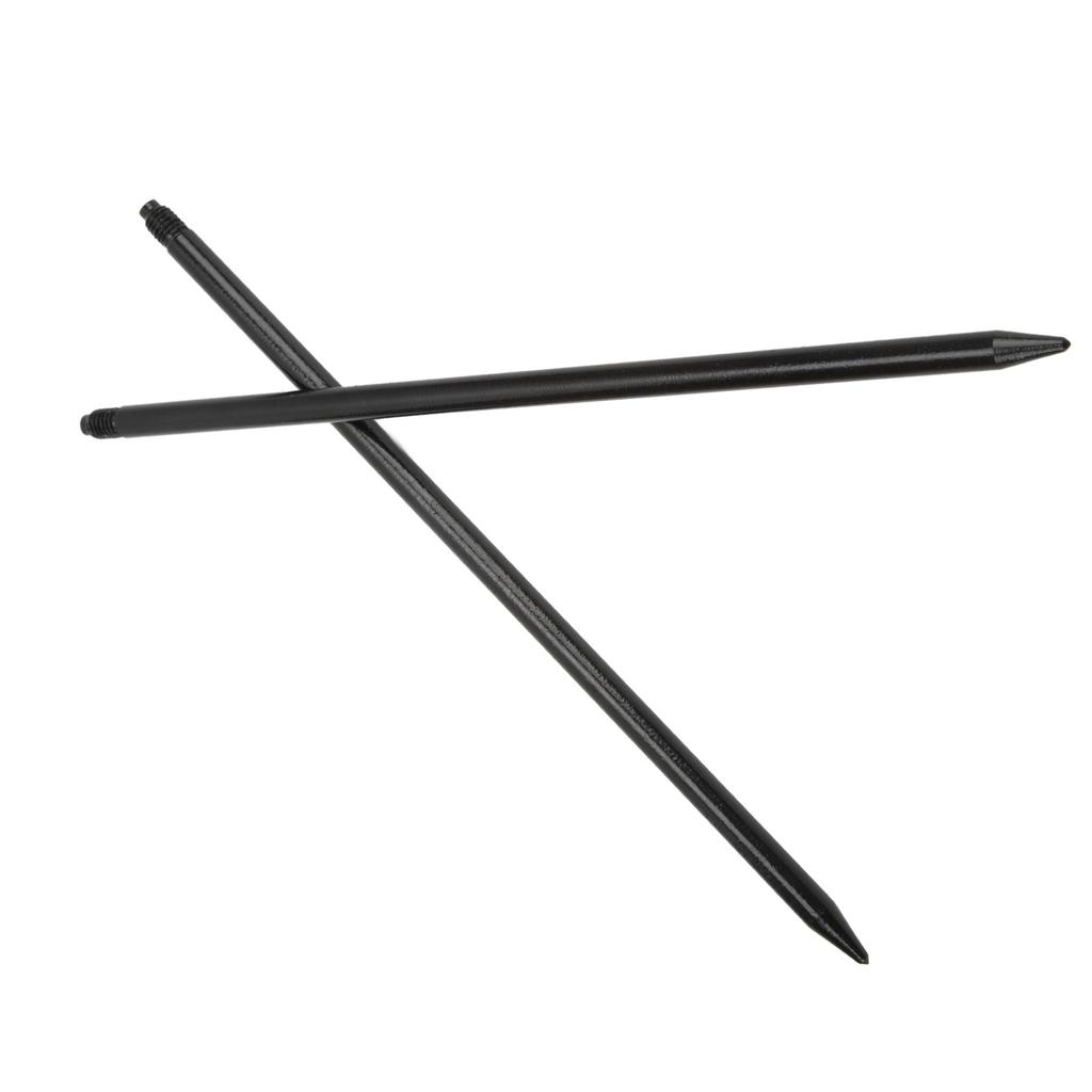 2pcs Outdoor Camping Light Stand Nail 5mm Thread Interface Detachable Ground Lantern Nail