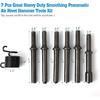 7 Pcs Great Heavy Duty Smoothing Pneumatic Air Rivet Hammer Tools Kit