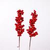 Red Festive Faux Berry Christmas Home Decoration For Diy Projects And Accessories Tree