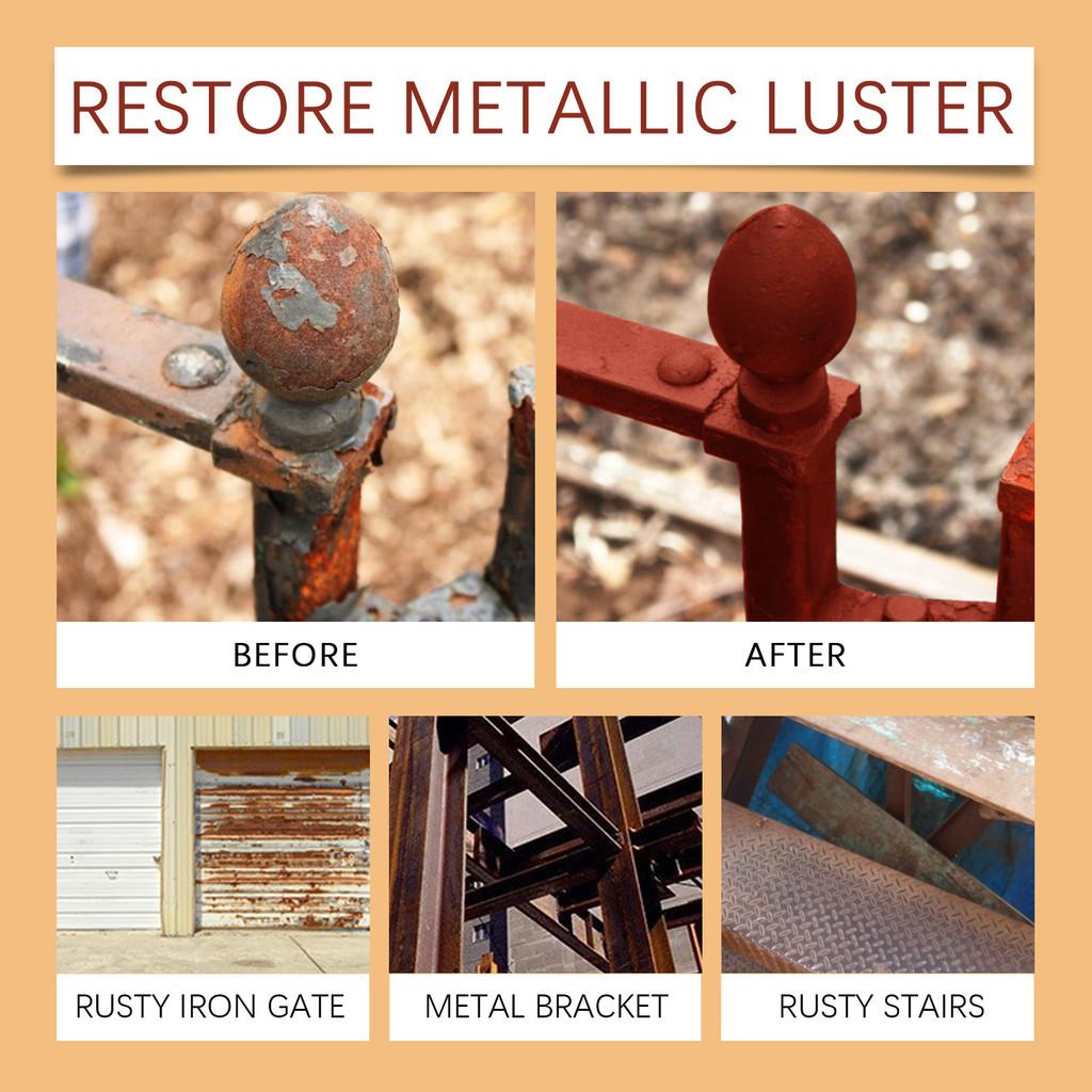 Jakehoe Multifunctional Rust Converter And Metal Polishing Cleaner With Brush 100ml For Effective Home Cleaning