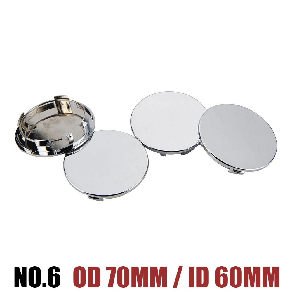 Universal Blank Center Cap 60mm/62mm/65mm/68mm/70mm/83mm No Logo Base Rim Hub Cap Wheel Cover Car Tire Accessories