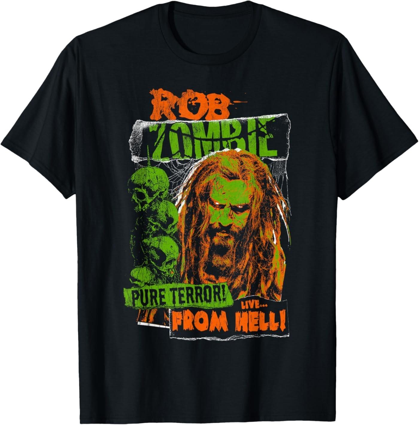 Rob Zombie Pure Terror T-Shirt S разноцветный