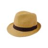 Oversized Big-headed Rattan Fedora Straw Hat