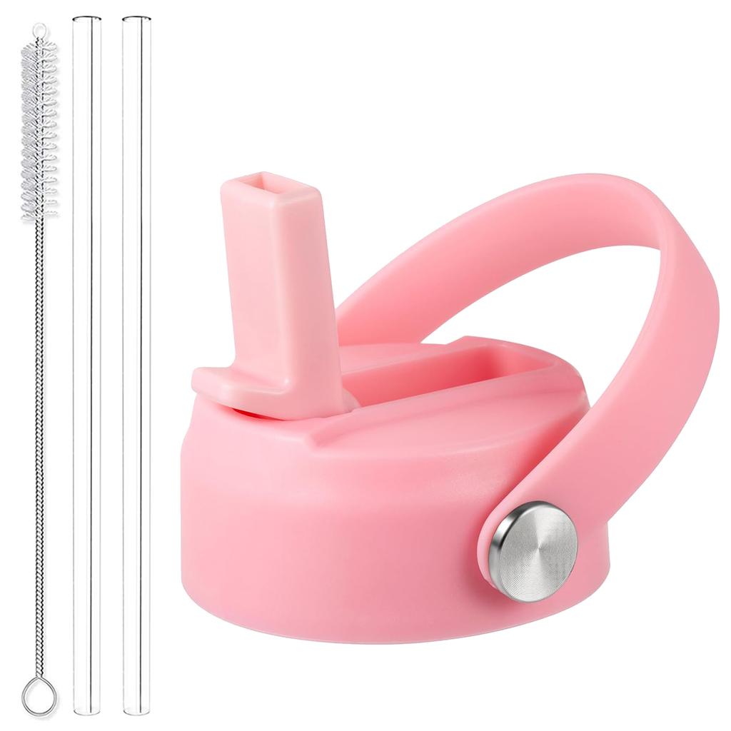 Straw Lid for Wide Mouth Water Bottles