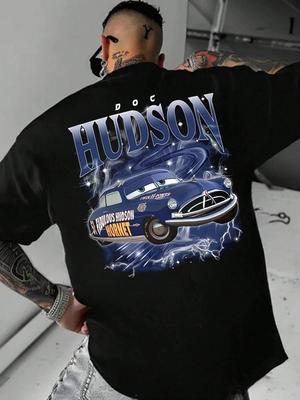 Lightning Mcqueen Cars Cartoon Print Short Sleeve T-Shirt For Men Women Cotton T Shirts Short Sleeve Tees Summer Y2k Clothes Tee