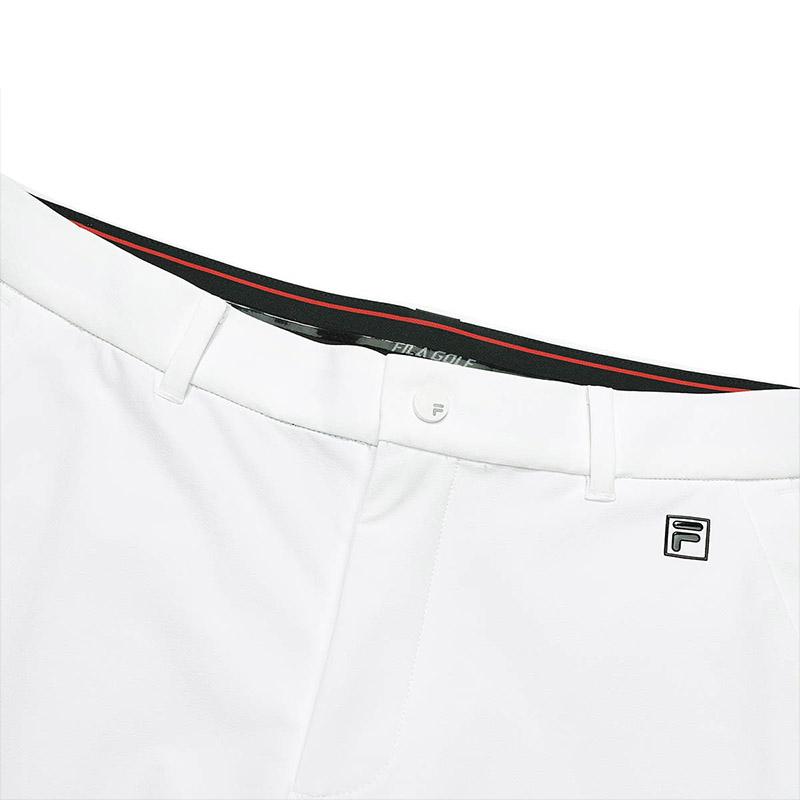 FILA Casual Pants Men's White Moderate Slim Fit Pants A11M315801F-WT