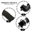 OEM 11538650983 Coolant Pump Cylinder Head Line for BMW For G20 G21 G30 G31 G11 G12 G14 G15 ABS Black 2018 2025