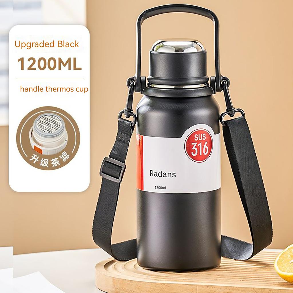 GIANXI Cold Stainless Steel Vacuum Bottle Double Insulation Hot And Cold Travel Cup Coffee Cup Outdoor Travel Cup Car Cup