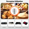 9L 304 Stainless Steel Steamer Pot 3-Layer Stackable Food Steamer for Cooking Soup Bun Vegetable Gas Induction Cooktop