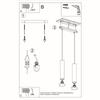 Lampa Wisząca Lagos 2 Gu10 Biały Sollux Sl.0324