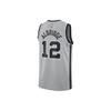 Jordan NBA Retro Breathable Straight-Cut Basketball Jersey Men Tops Grey CV9494-009