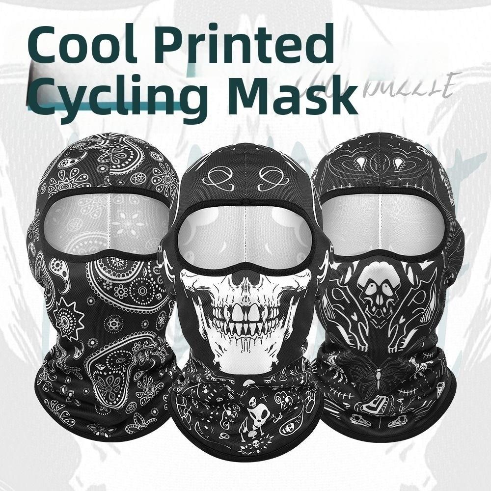 Breathable Cool Balaclava Ice Silk Face Cover Headwear Fashion Full Face Cap Motorcycle Riding