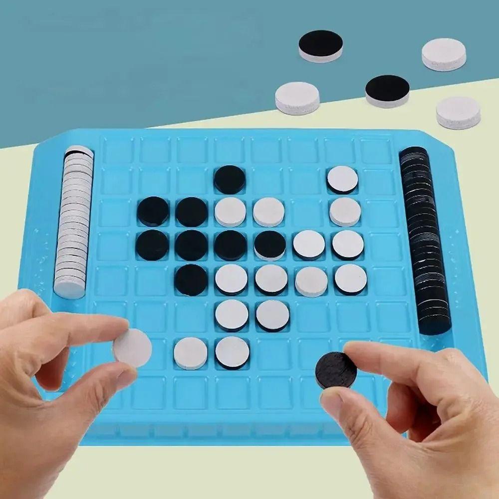 Tischspiel Kind Umsturz Schach Berühren Umdrehen Reversi Strategie Brettspiel Camping Wandern