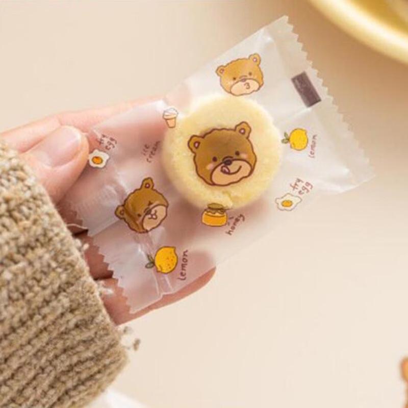 Meidi Naughty Bear Clear Biscuit Bags